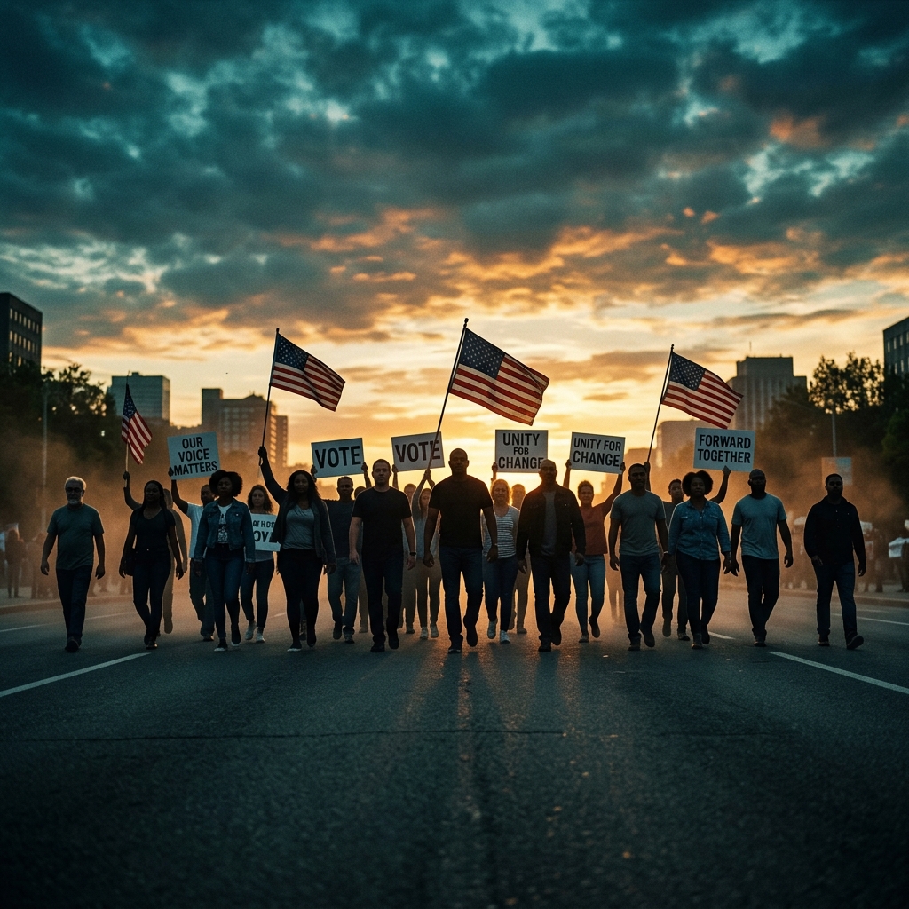 The movement rising at dawn